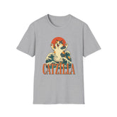Catzilla Funny Cat Tshirt
